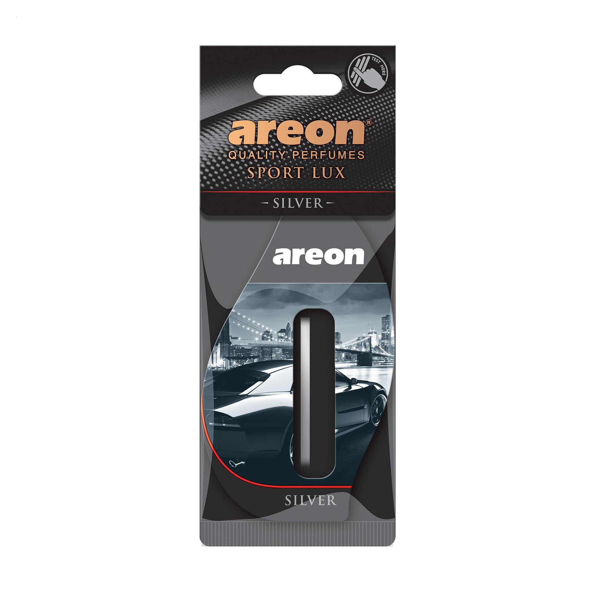 Ароматизатор для автомобіля Areon Sport Lux, Silver, 5 мл